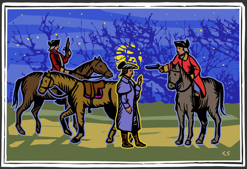 Interactive Map: The Midnight Rides - Paul Revere House