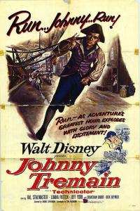 Movie poster for Johnny Tremain (1957)