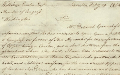 “Quitting The Male Habit”: Paul Revere, and Deborah Sampson’s Appeal for a Military Pension