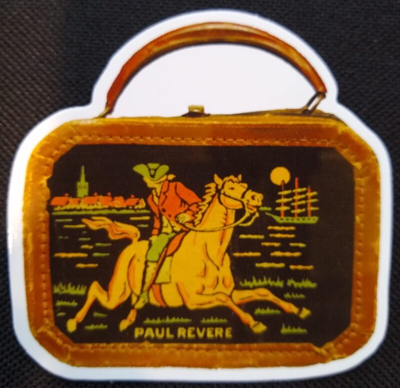 Paul Revere's Ride Lunchbox sticker