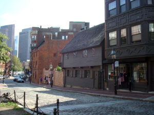 An exterior view of the Revere House today