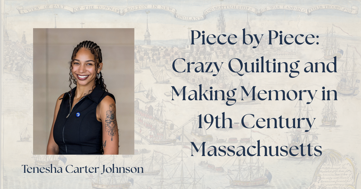 Lecture title with an image of a Black woman wearing a dark blouse. She is smiling.